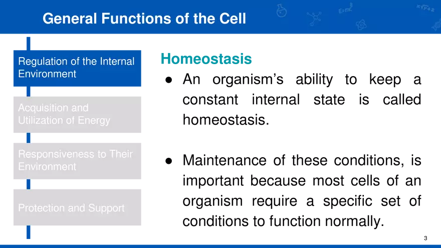 General Functions of the Cell - Page 2