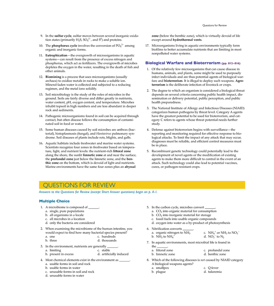 Microbial Ecology and Microbiomes - Page 8