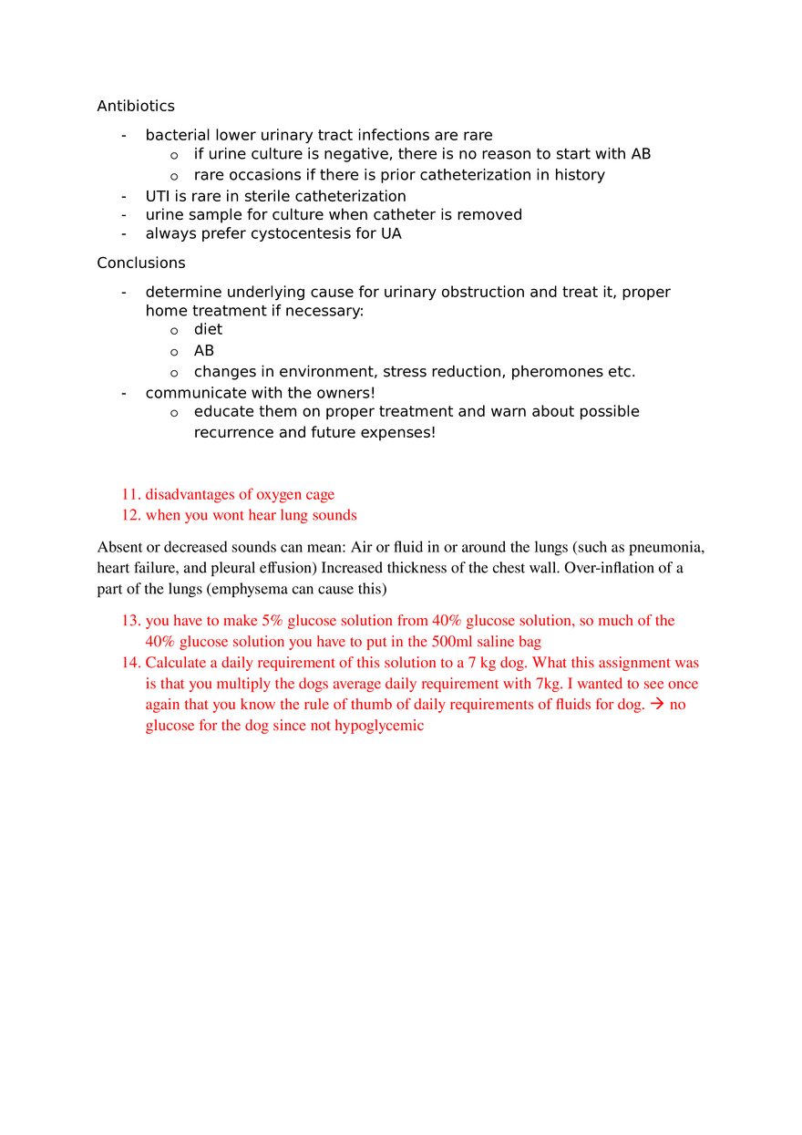 Veterinary Review Questions Part 3 - Page 3