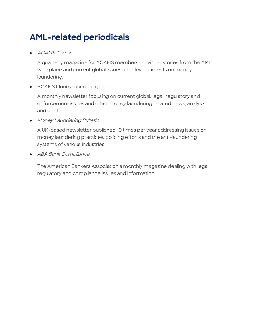 Additional Study Resources - Page 7