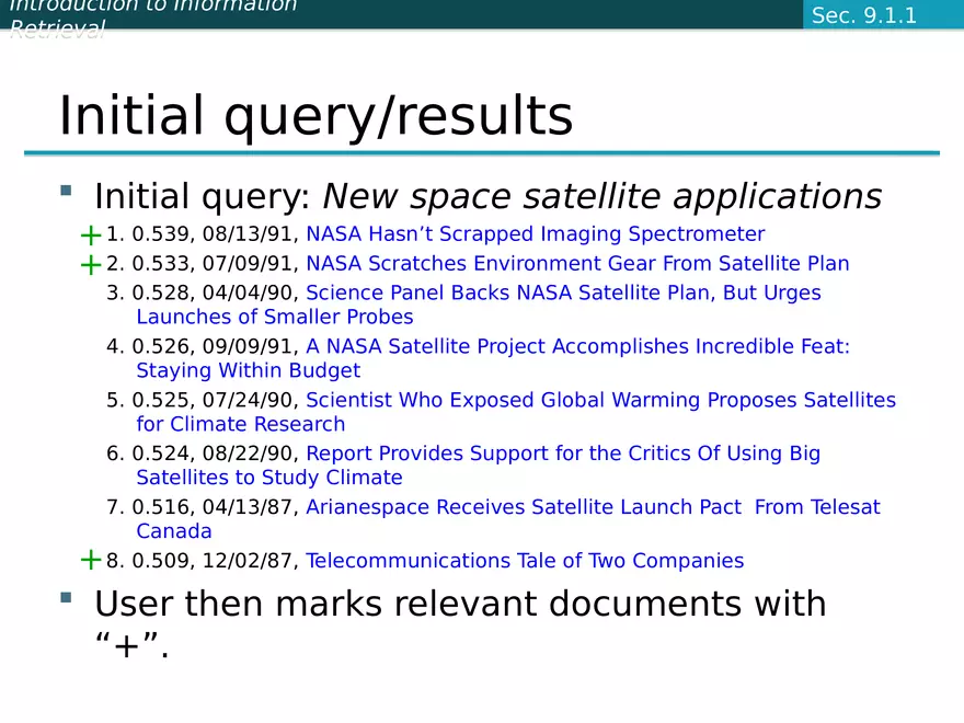 Introduction to Information Retrieval - Page 9