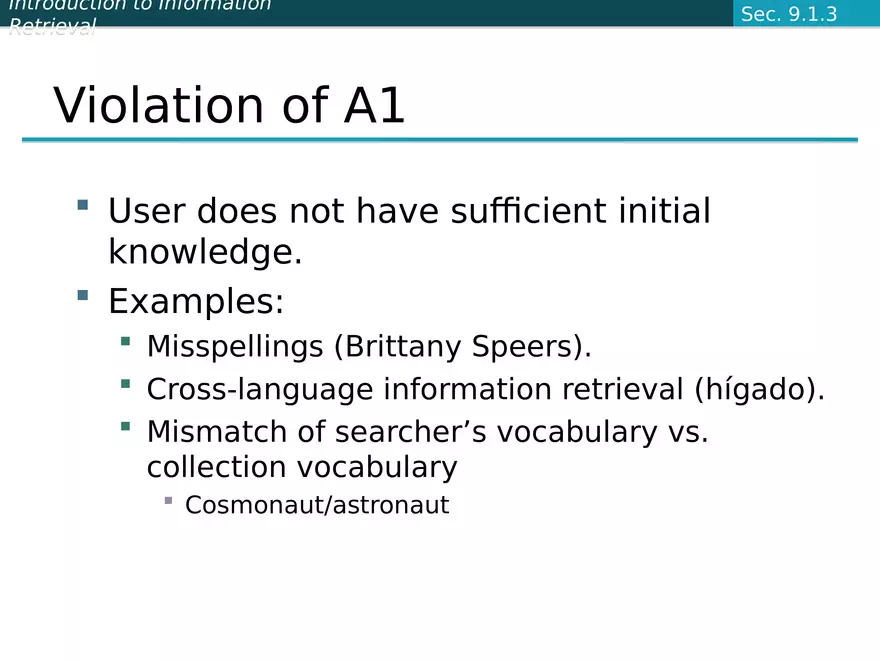 Introduction to Information Retrieval - Page 25