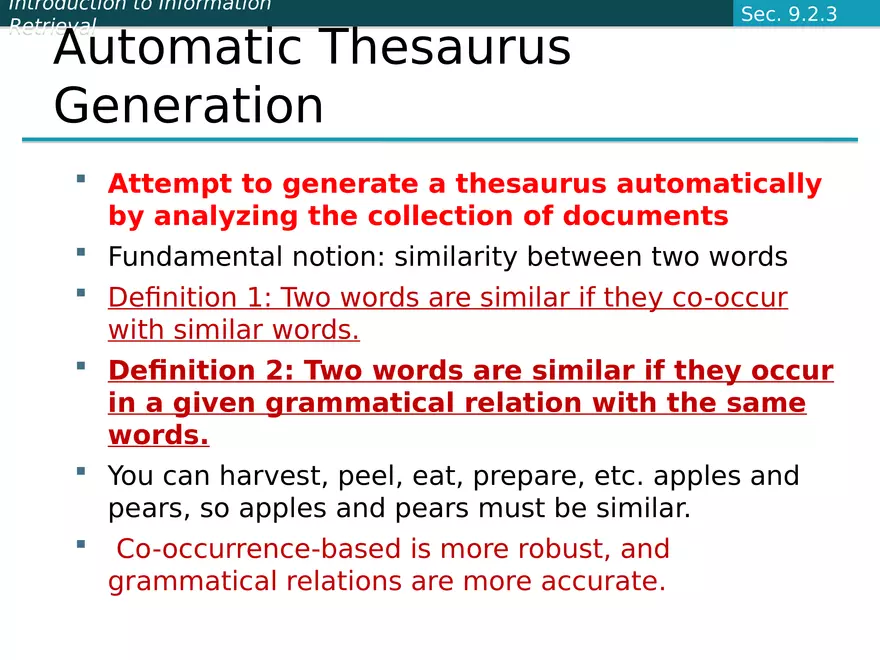 Introduction to Information Retrieval - Page 41