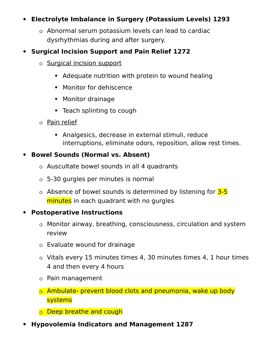 Med Surg Final Exam Study Guide - Page 13