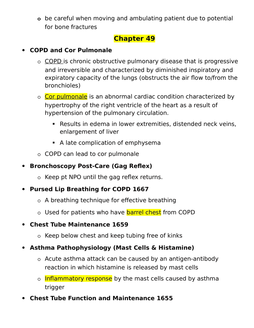 Med Surg Final Exam Study Guide - Page 4
