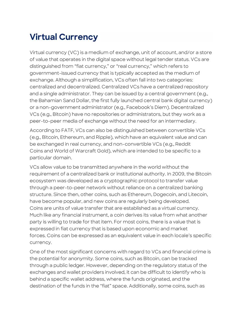 Risk Associated with New Payment Products and Services - Page 8