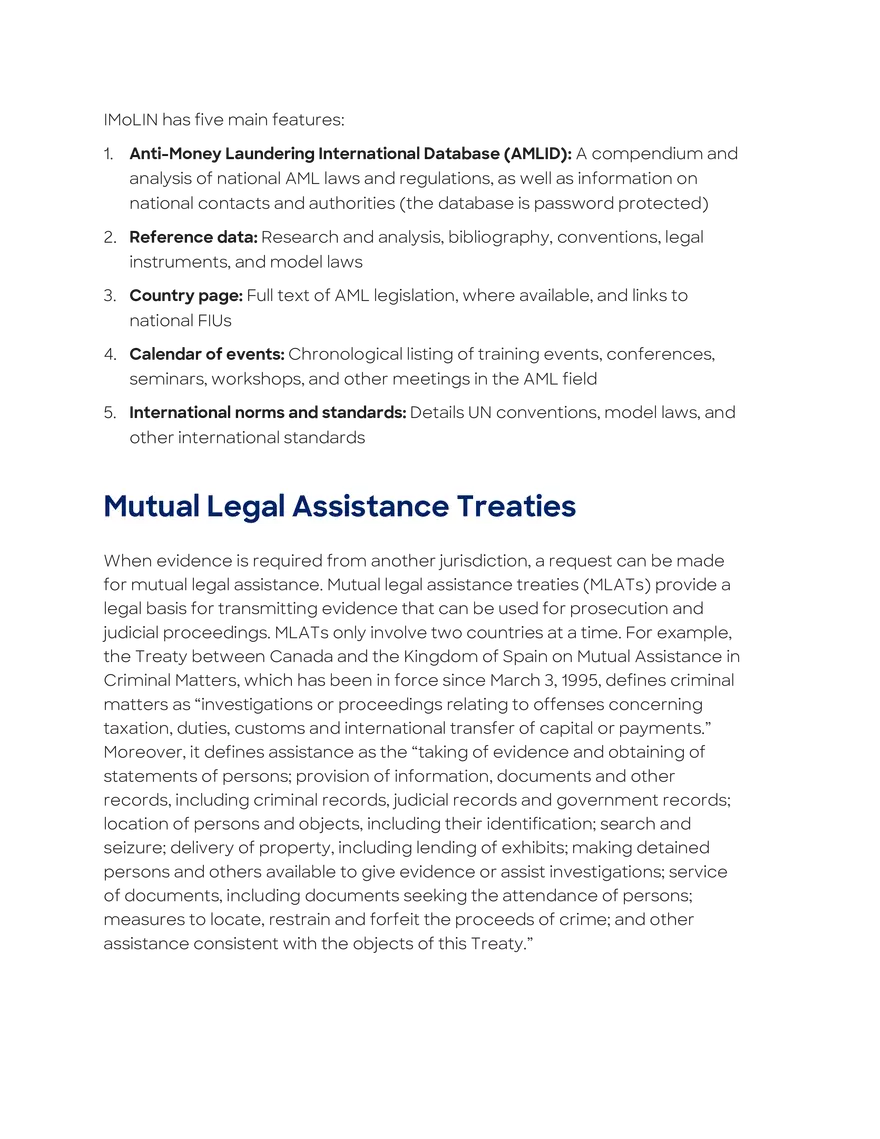 AML-CFT Cooperation between Countries - Page 2