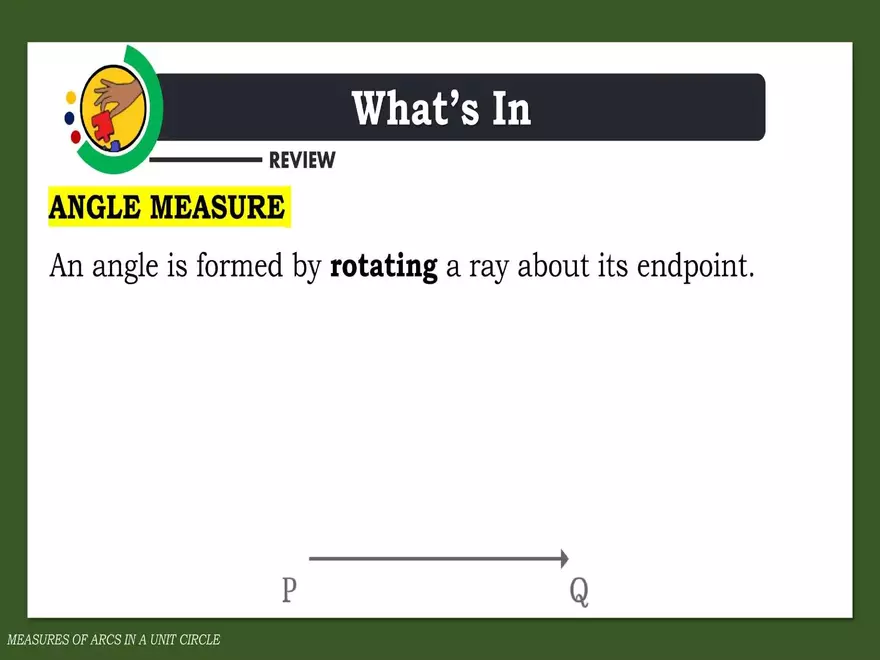 Angles in a Unit Circle - Page 2