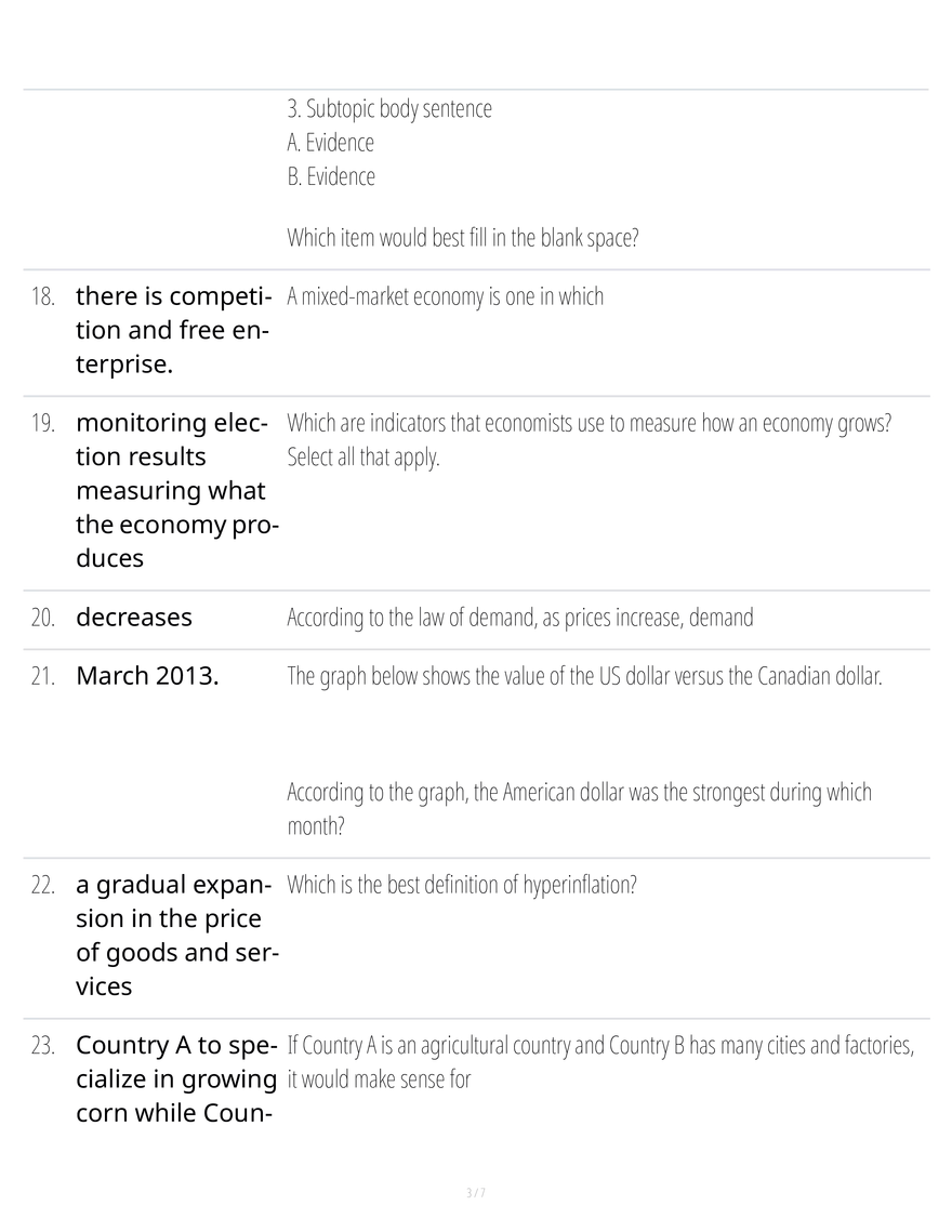 Economic Exam Question to Study - Page 3