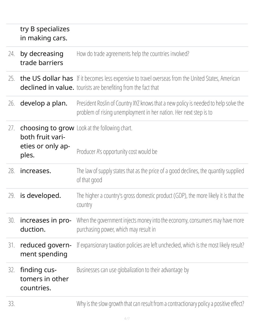 Economic Exam Question to Study - Page 4
