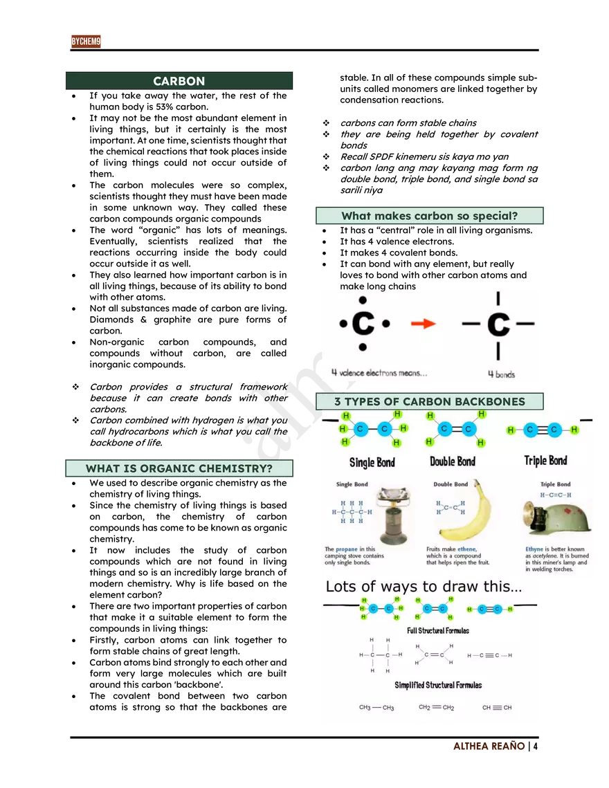 Introduction To Biochemistry: Lesson 1 - Page 12