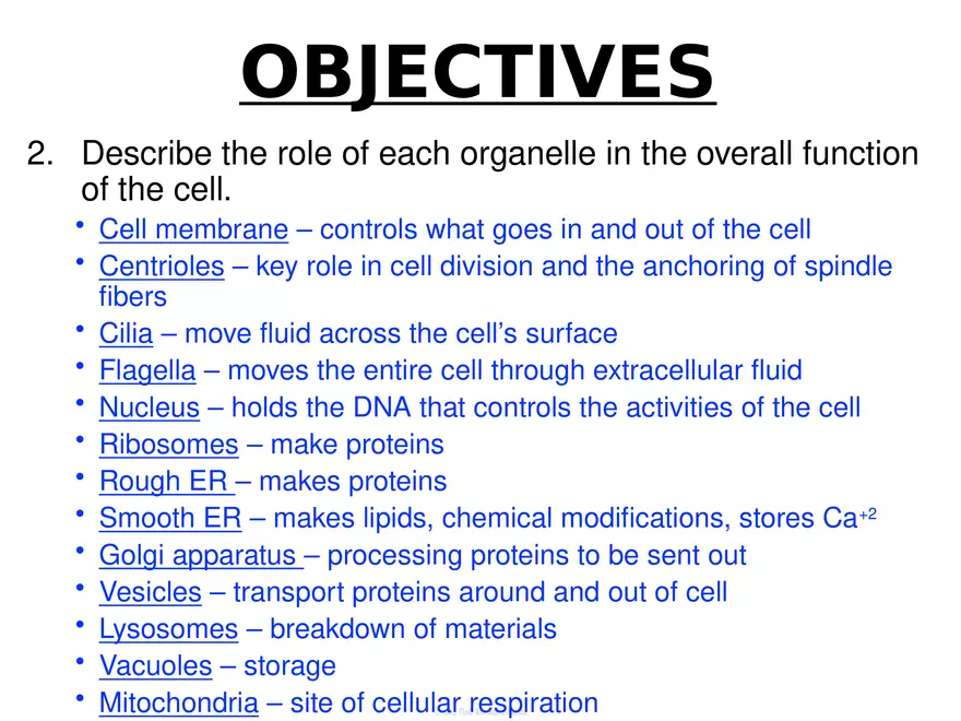 Anatomy Concept 1 Biology Review - Page 8