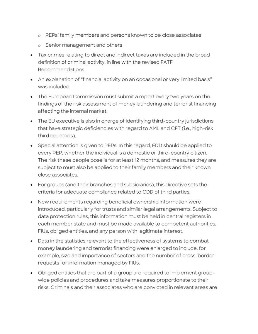 European Union Directives on Money Laundering - Page 8