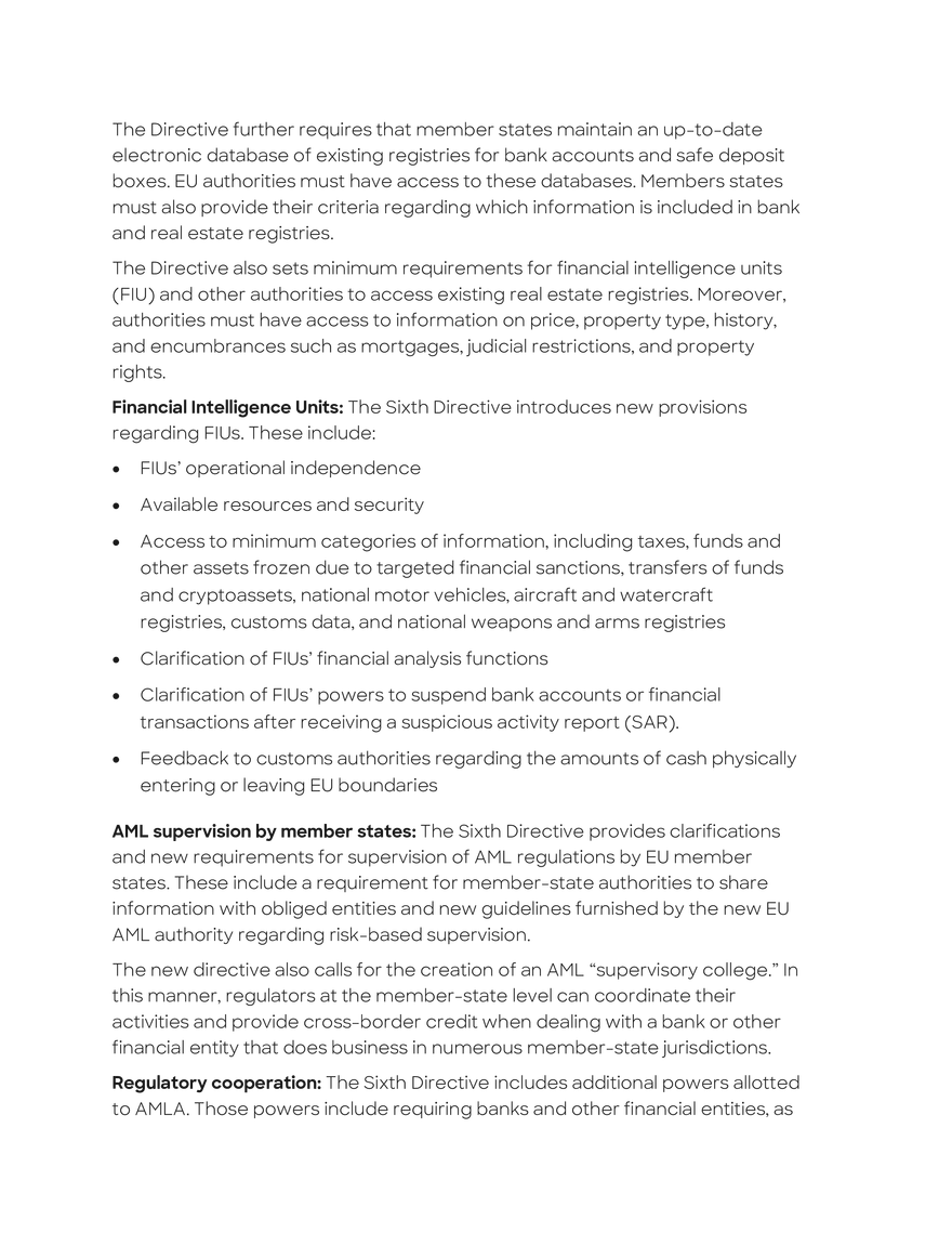 European Union Directives on Money Laundering - Page 3