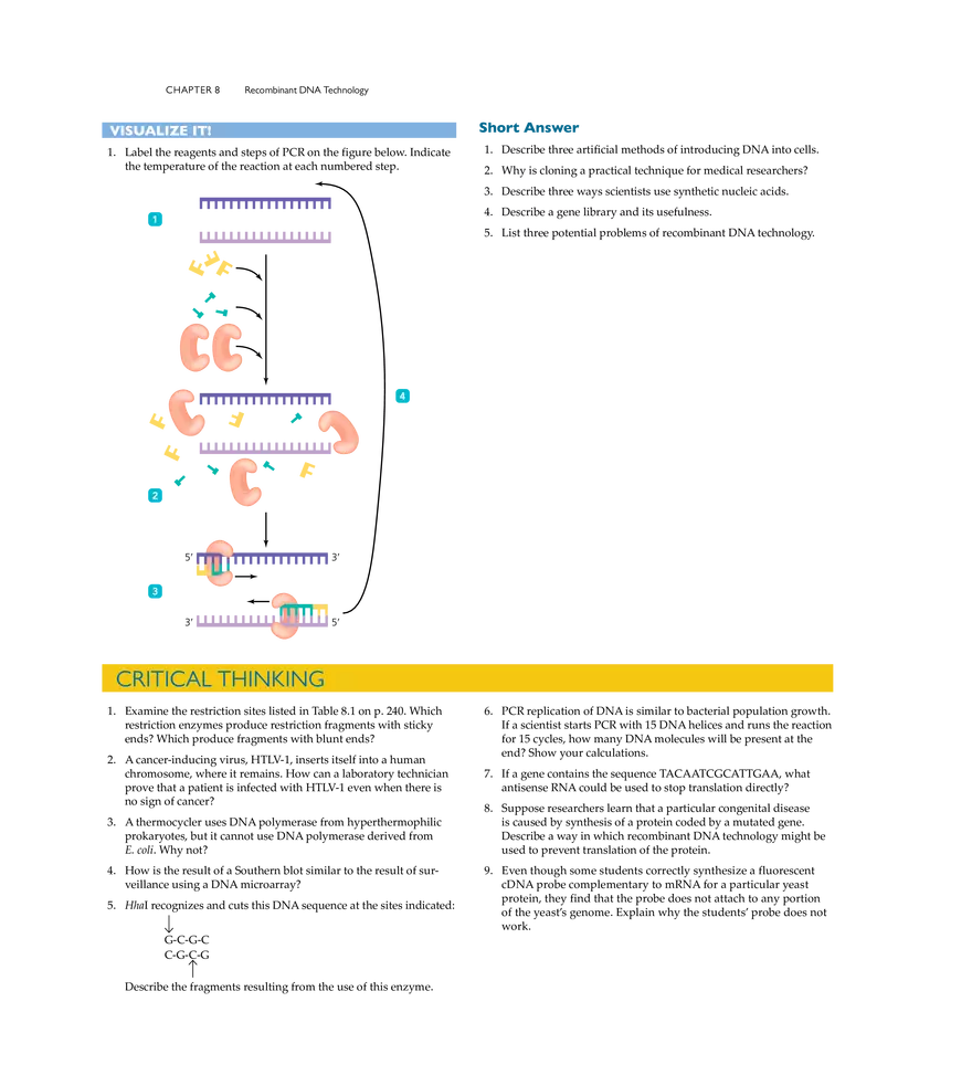 Recombinant DNA Technology - Page 14
