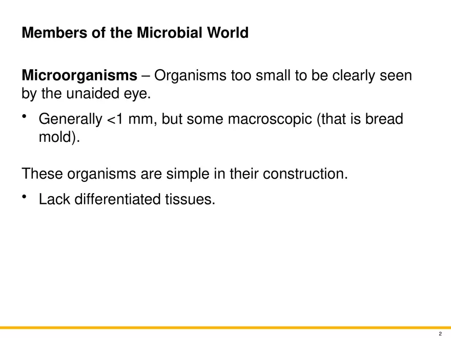 The Evolution of Microorganisms and Microbiology - Page 2