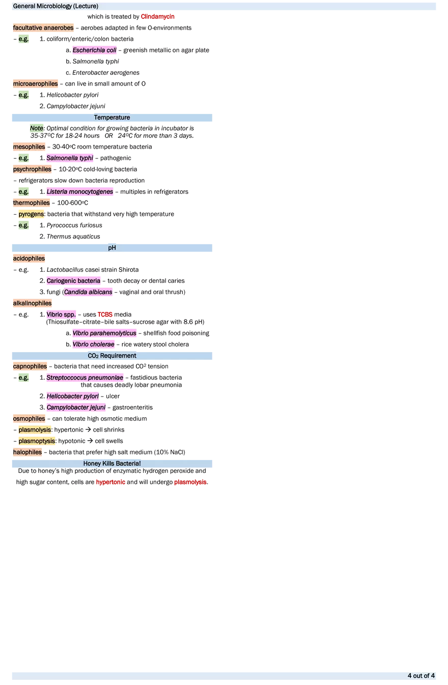 General Microbiology (Lecture) - Page 4