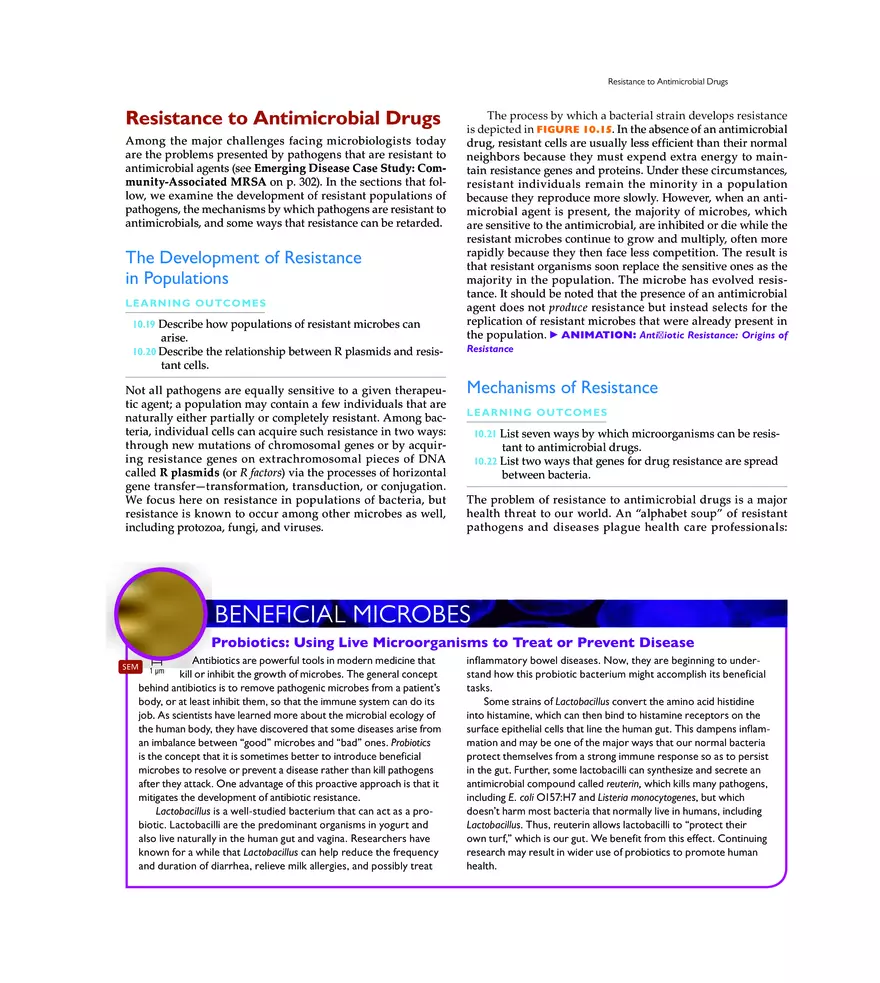 Controlling Microbial Growth in the Body Antimicrobial Drugs - Page 7