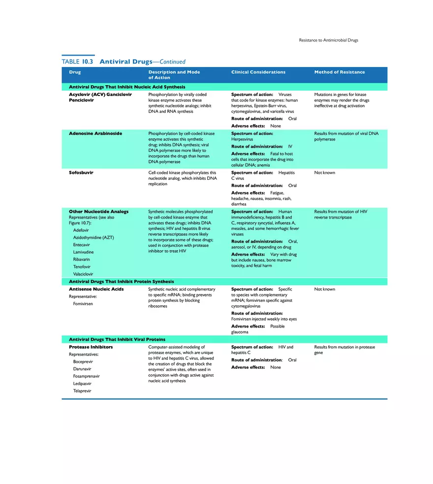 Controlling Microbial Growth in the Body Antimicrobial Drugs - Page 18
