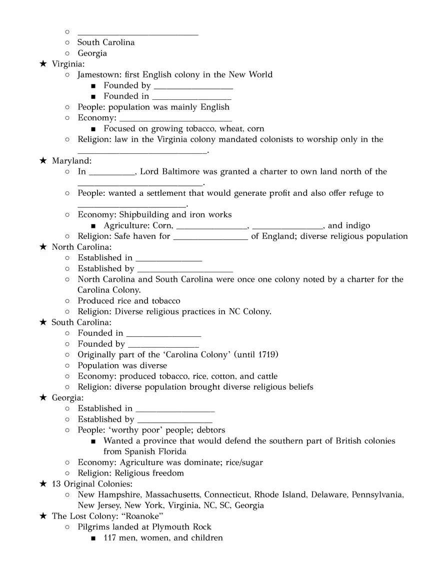 History Unit 2 Study Guide - Page 3