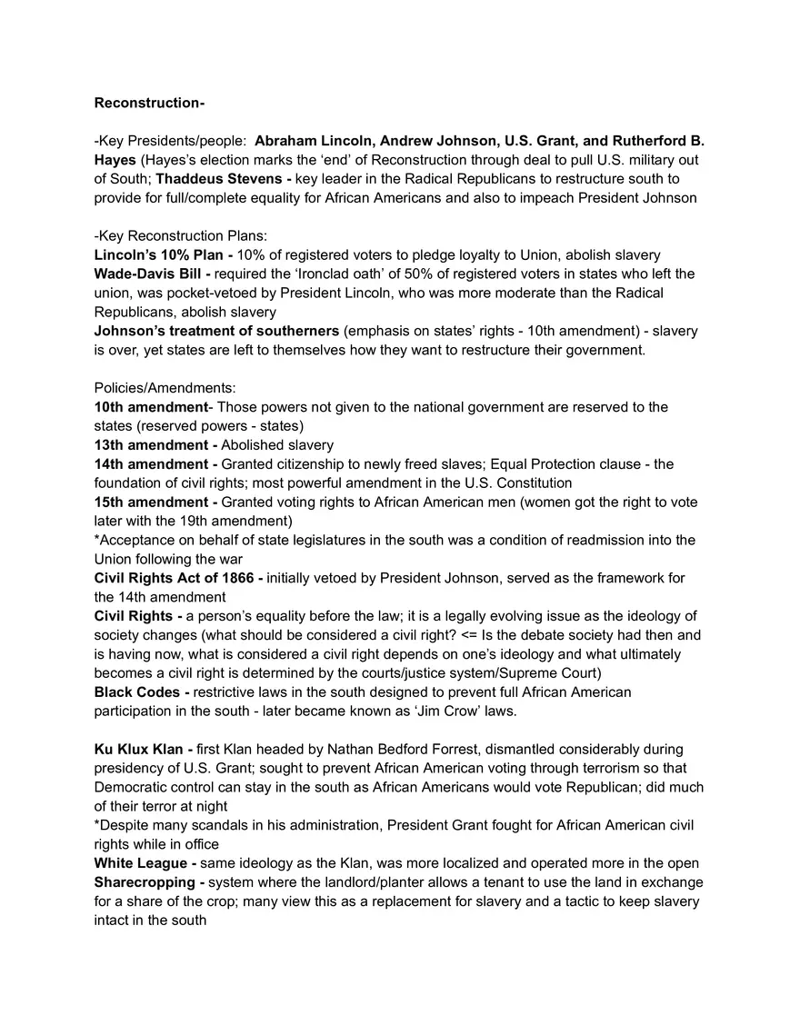 Reconstruction - Page 1