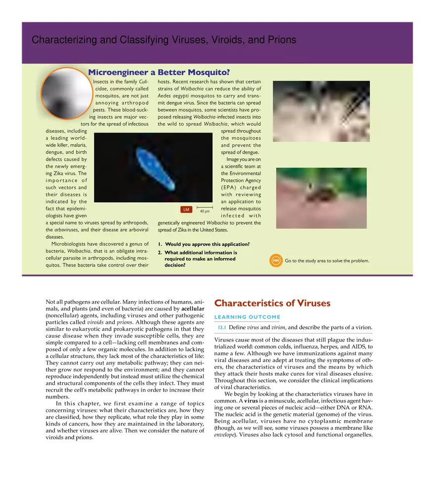 Characterizing and Classifying Viruses, Viroids, and Prions - Page 1