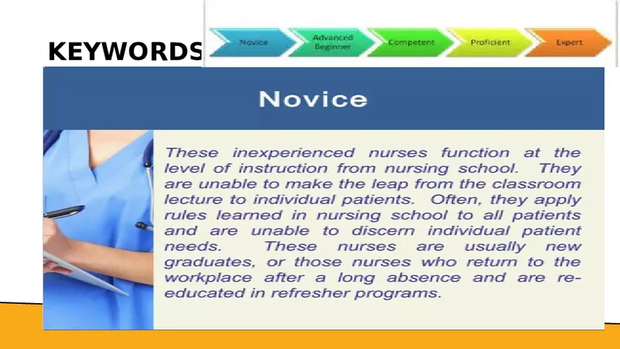 Benner’s Novice - Expert Nursing Theory - Page 4