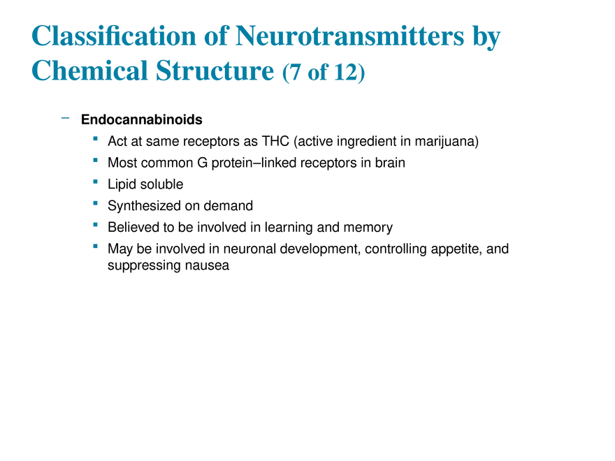 11.9 Neurotransmitters - Page 21