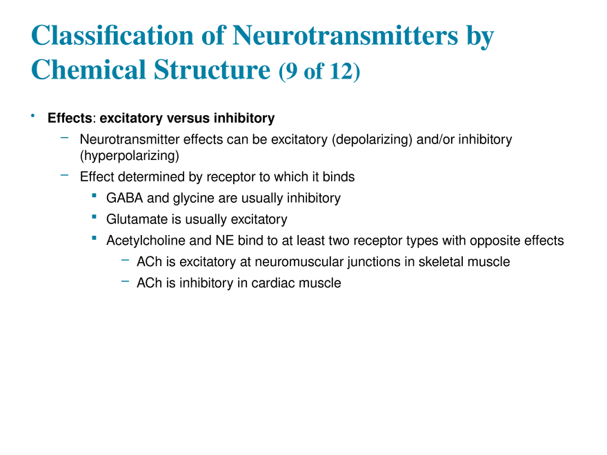 11.9 Neurotransmitters - Page 23