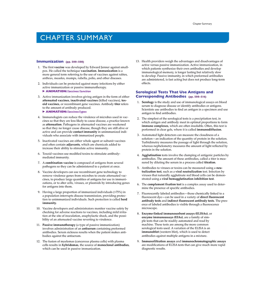 Immunization and Immune Testing - Page 10