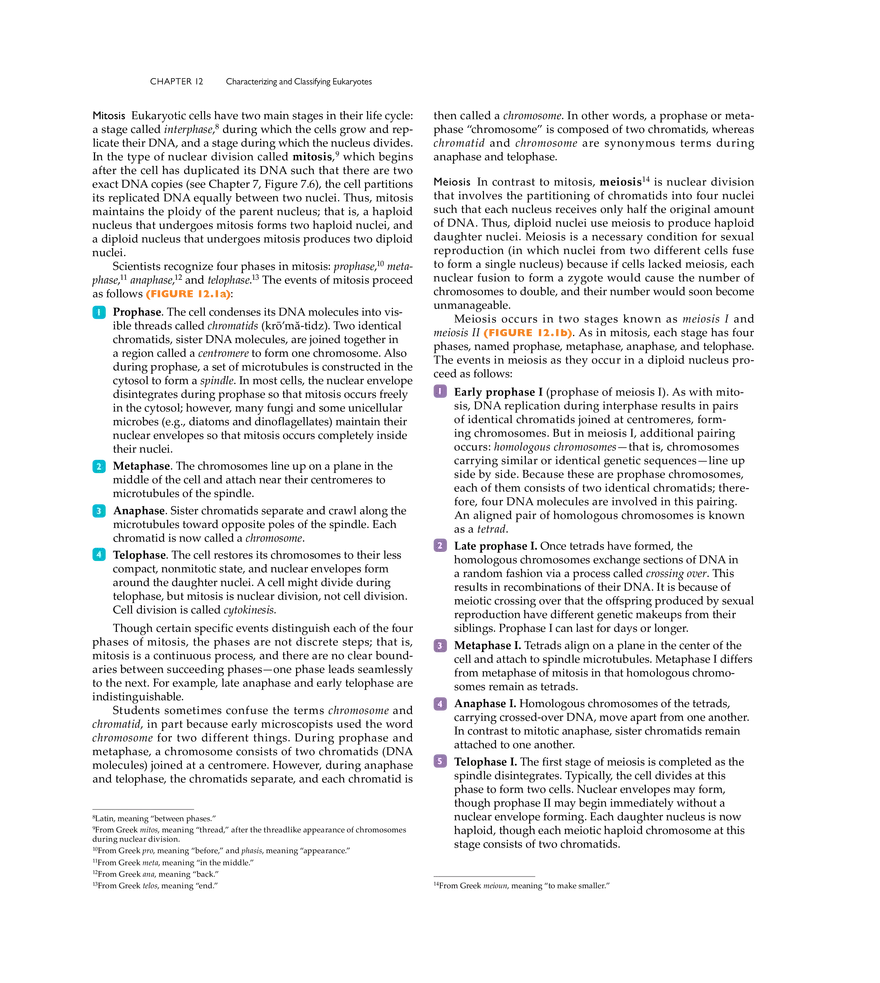 Characterizing and Classifying Eukaryotes - Page 2