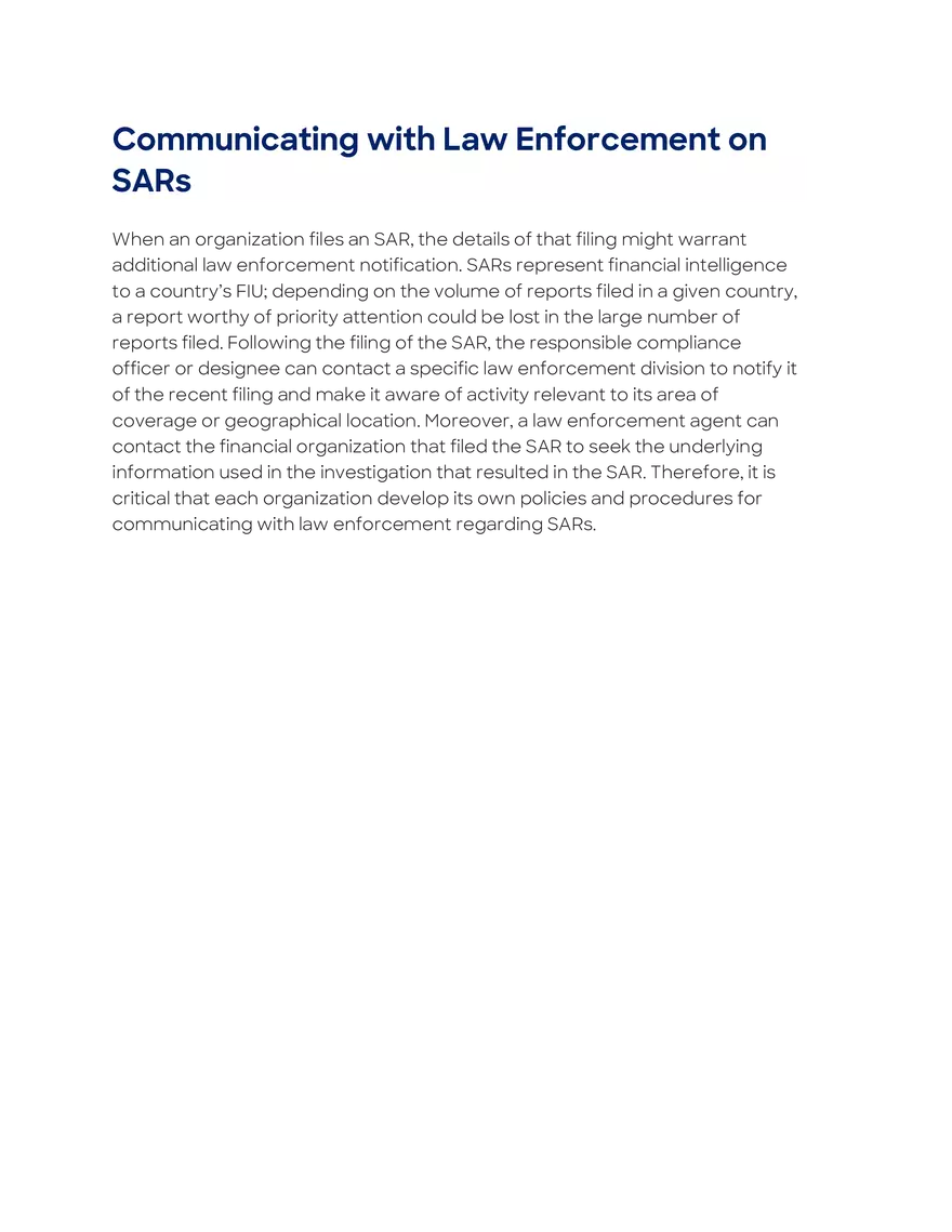 Investigations Initiated by the Financial Organization - Page 19