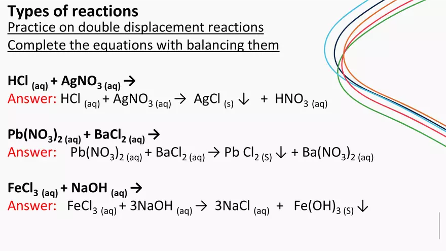 Reactions and Reaction Types - Page 4