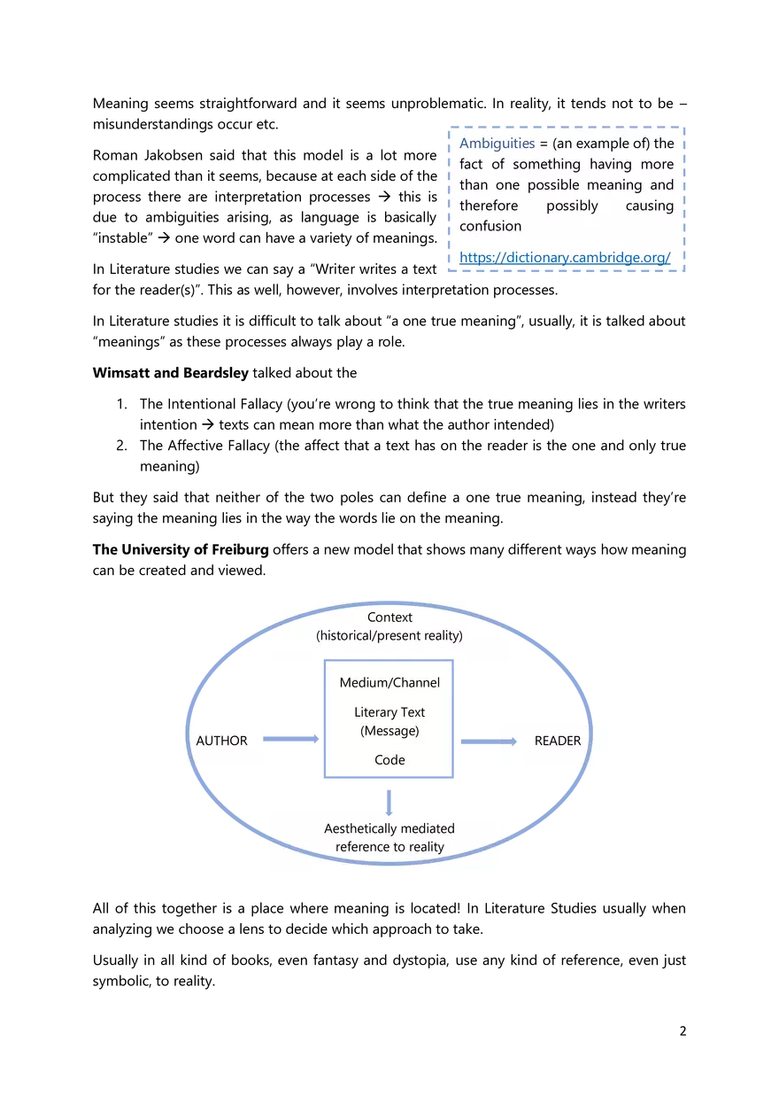 Lecture 1-11: Introduction to English Literature and Culture - Page 24