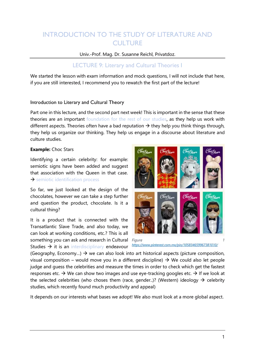 Lecture 1-11: Introduction to English Literature and Culture - Page 61