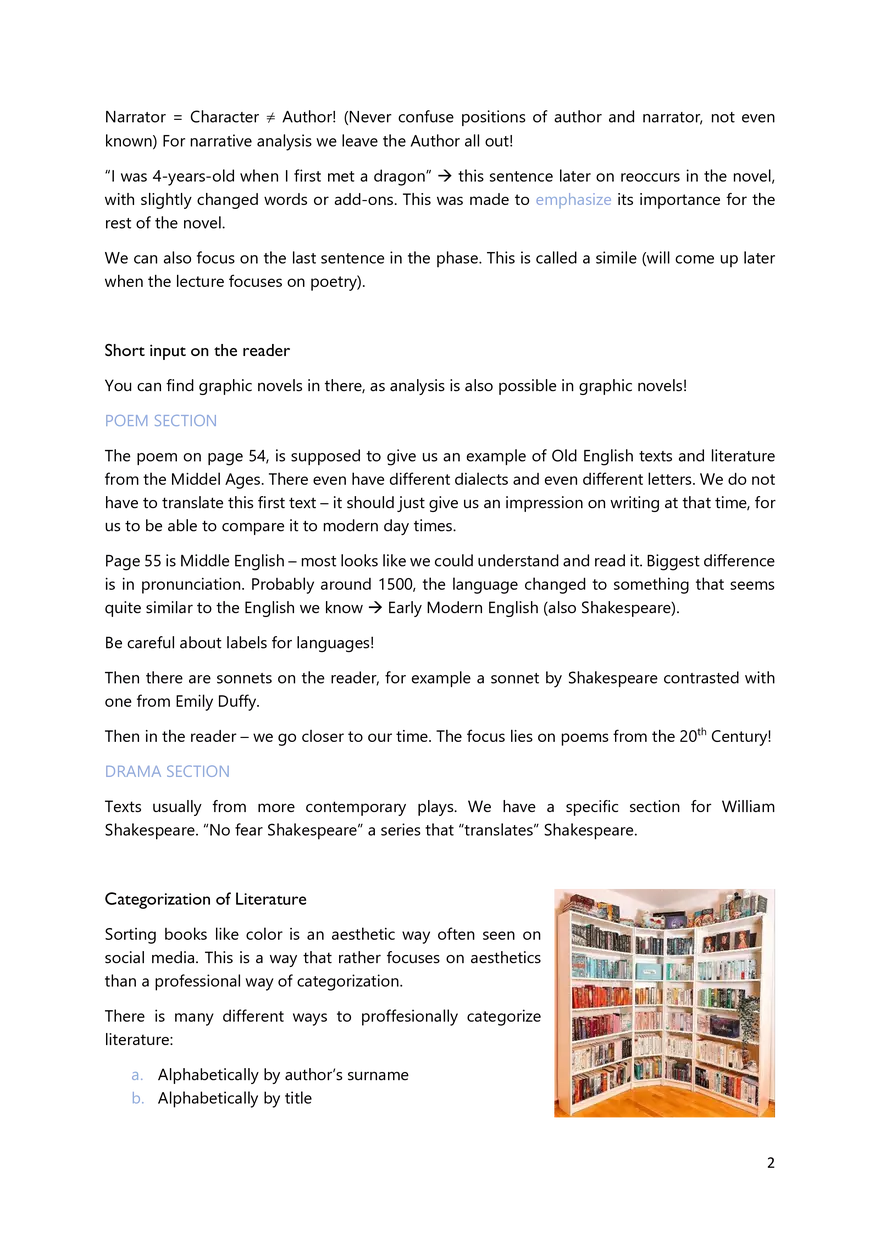 Lecture 1-11: Introduction to English Literature and Culture - Page 4