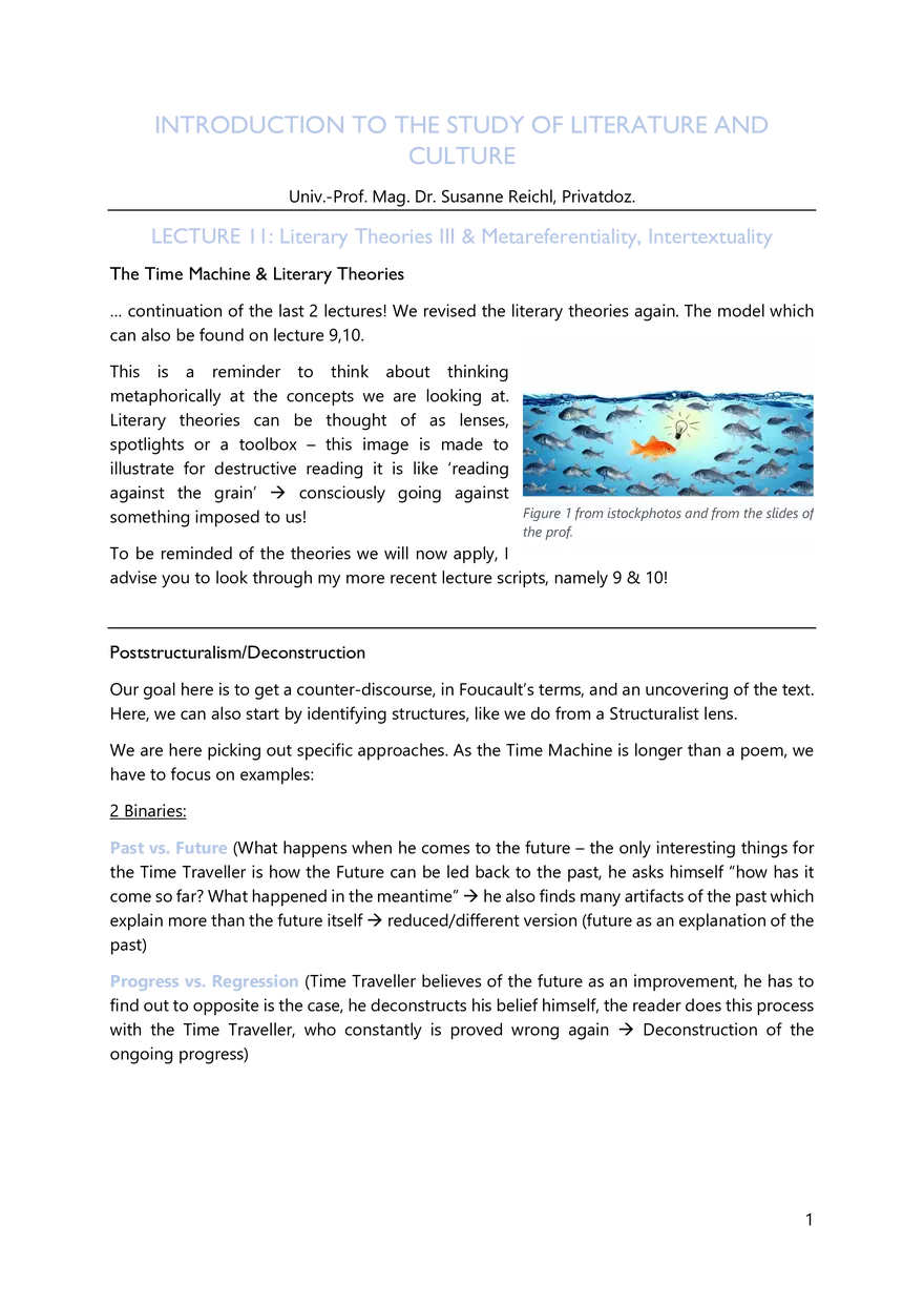 Lecture 1-11: Introduction to English Literature and Culture - Page 81