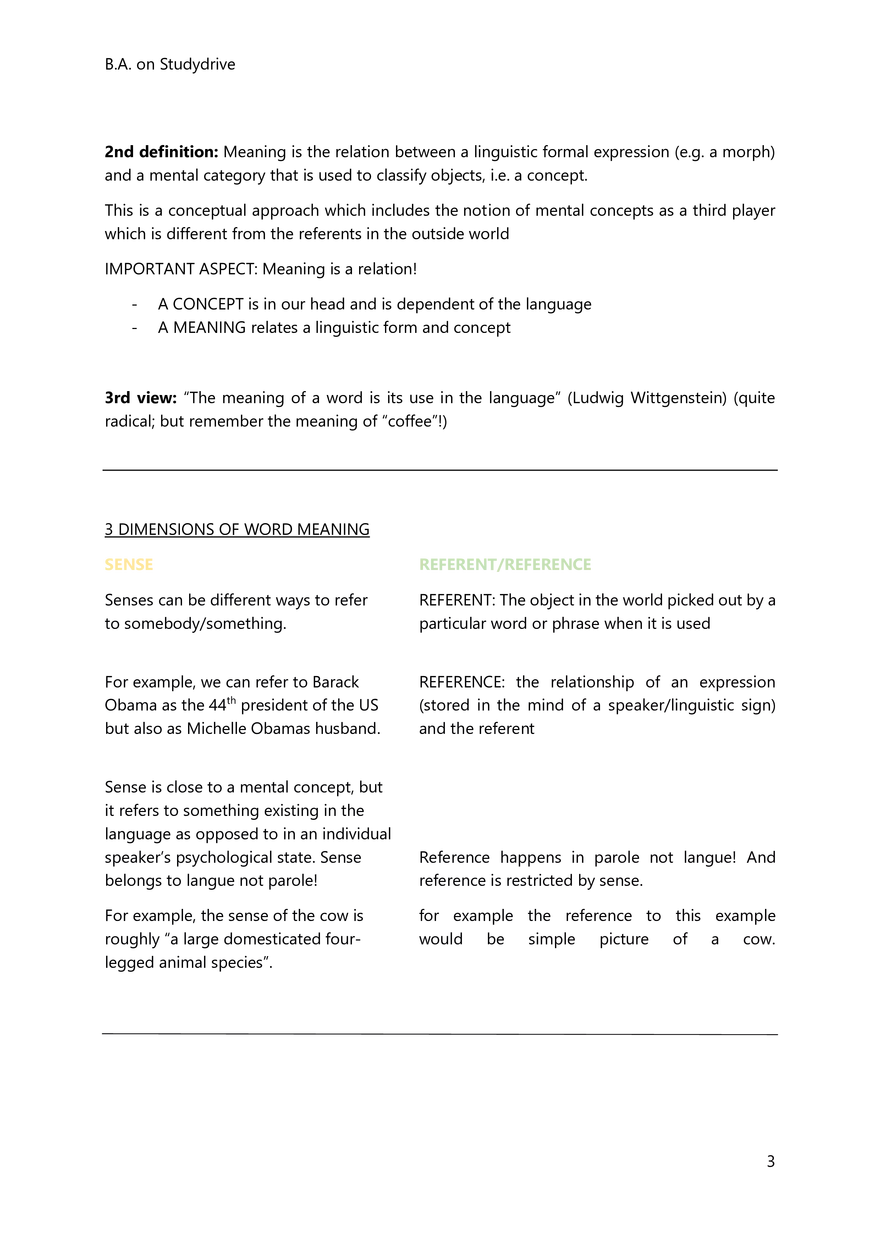 Summary to Introduction to English Linguistics - Page 14