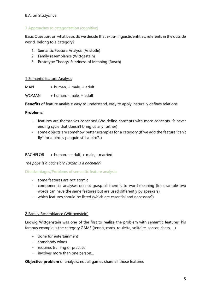 Summary to Introduction to English Linguistics - Page 16