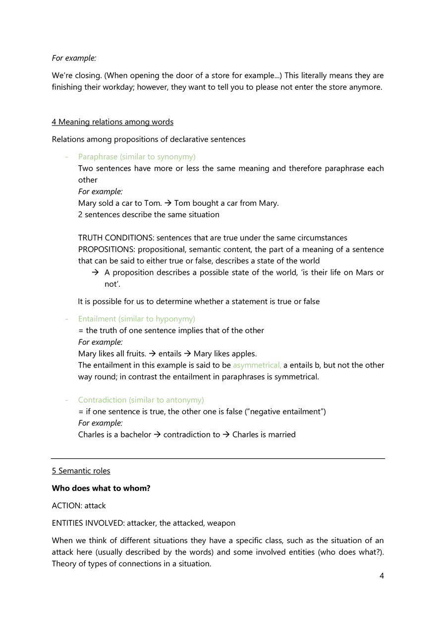 Summary to Introduction to English Linguistics - Page 31