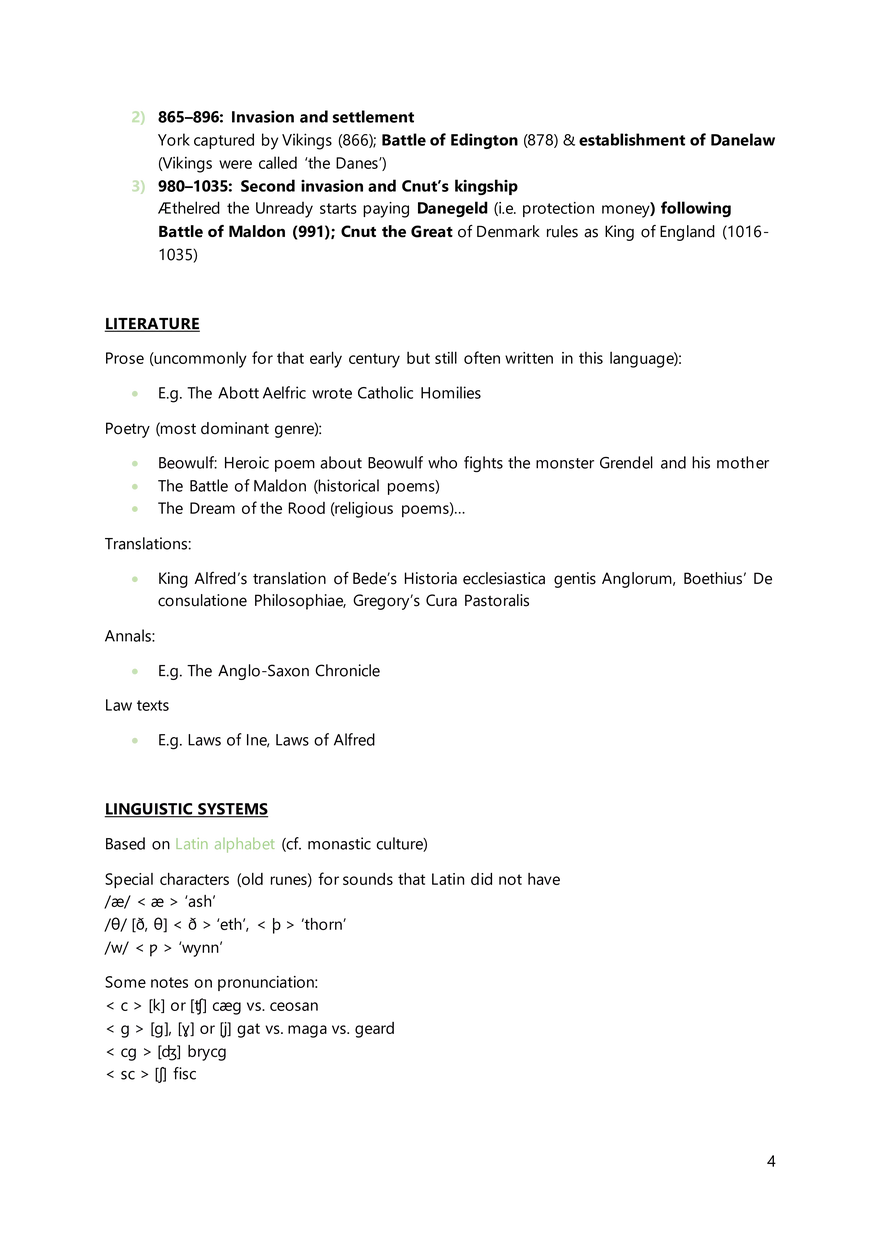 Summary to Introduction to English Linguistics - Page 62