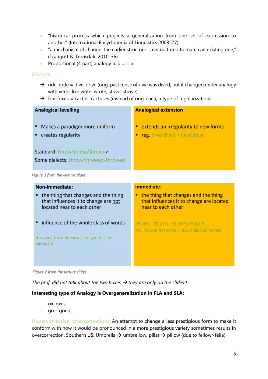 Summary to Introduction to English Linguistics - Page 72