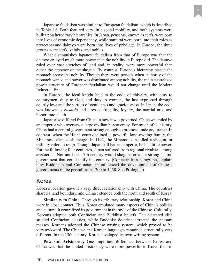 UNIT I: The Global Tapestry from c. 1200 to с. 1450 - Page 10