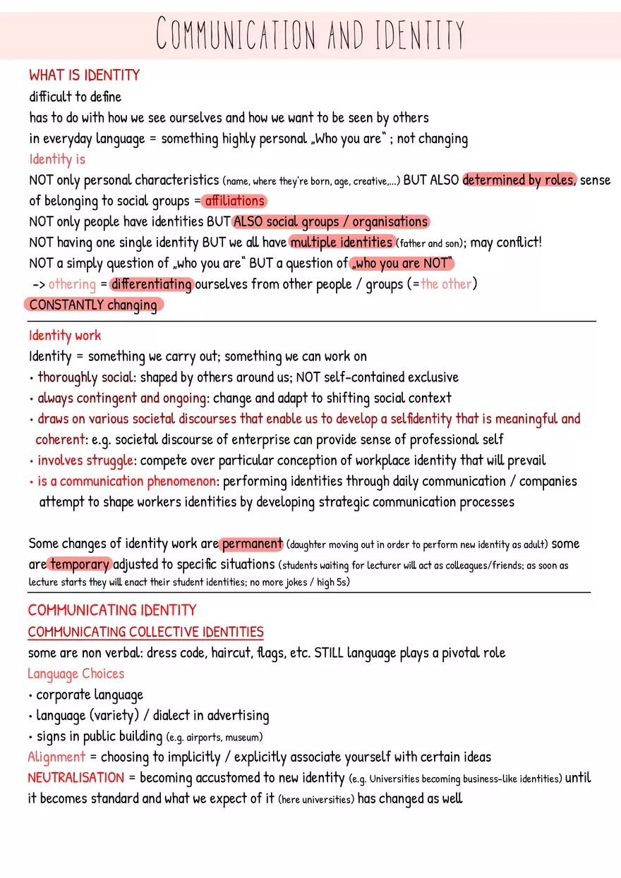 IBC Summary Communication In Business: Managers, Models, Modes - Page 29