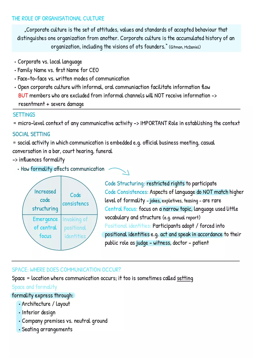 IBC Summary Communication In Business: Managers, Models, Modes - Page 5