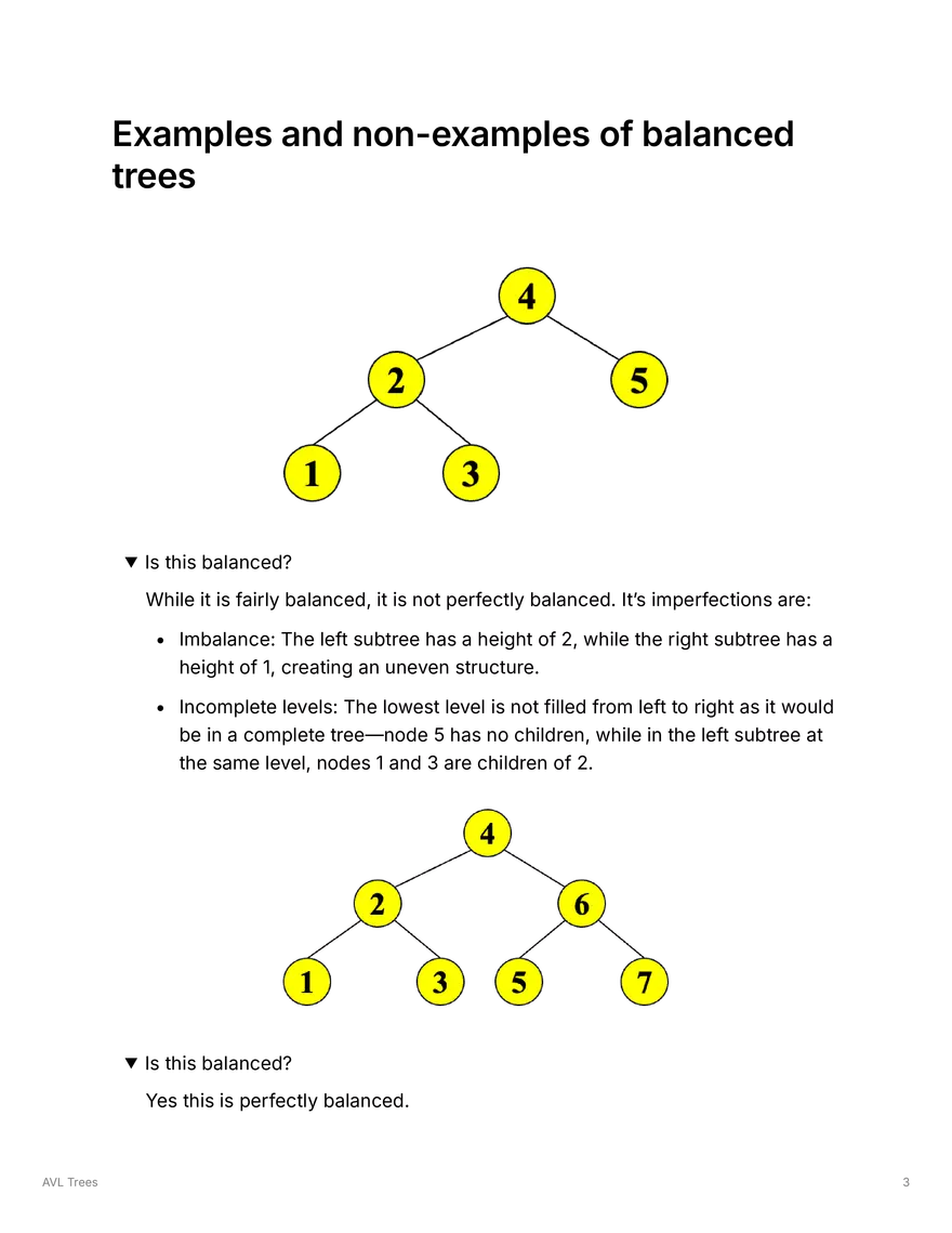 AVL Trees - Page 3