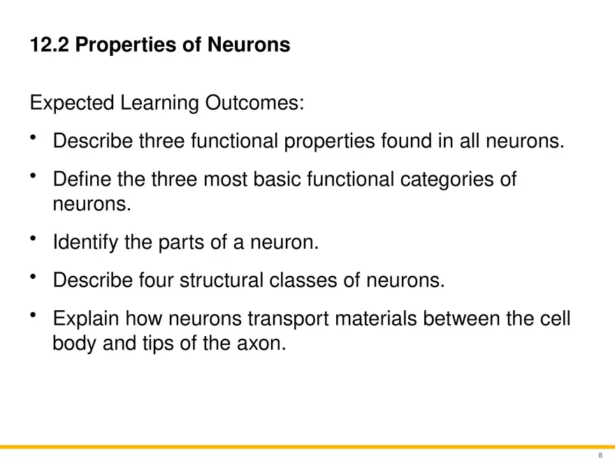 12.2 Properties of Neurons - Page 1