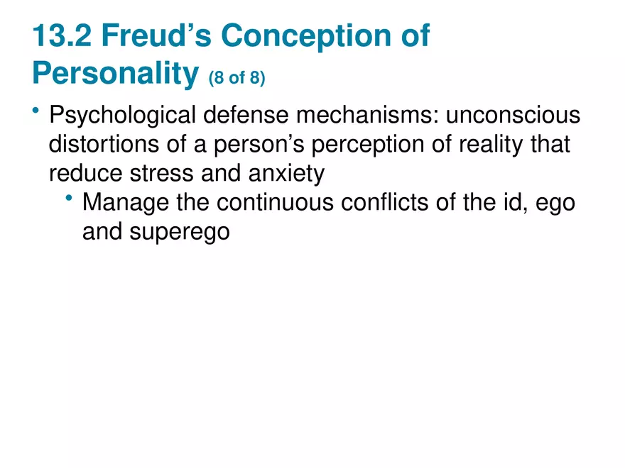 Chapter 13 Theories of Personality - Page 8