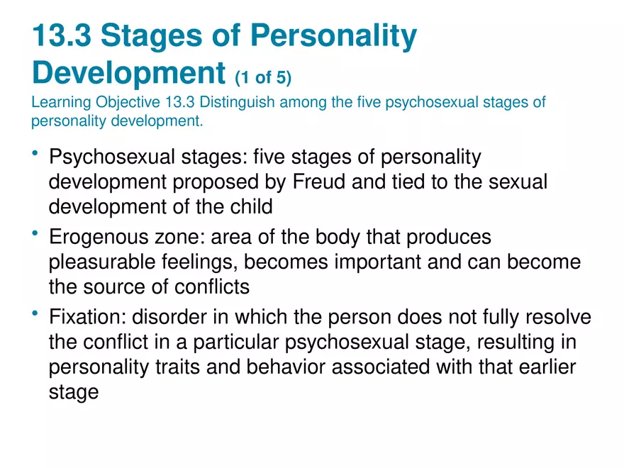 Chapter 13 Theories of Personality - Page 11