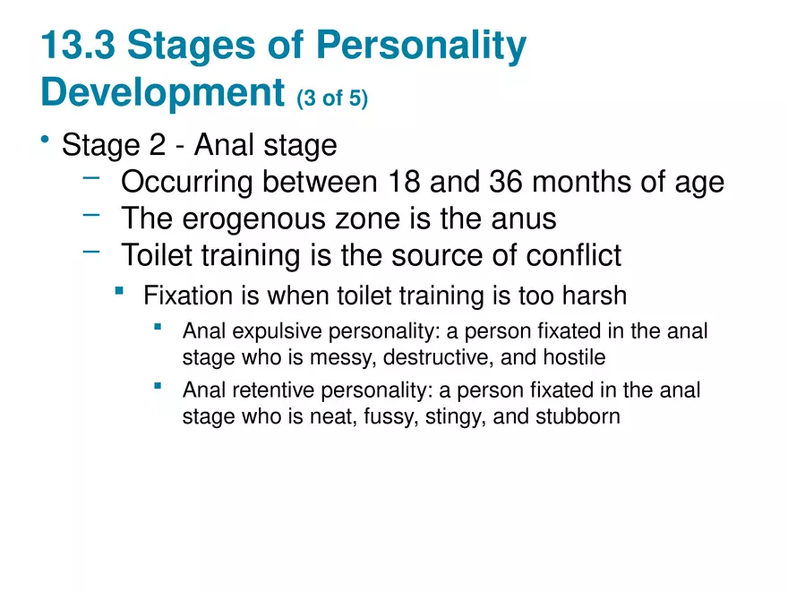 Chapter 13 Theories of Personality - Page 14